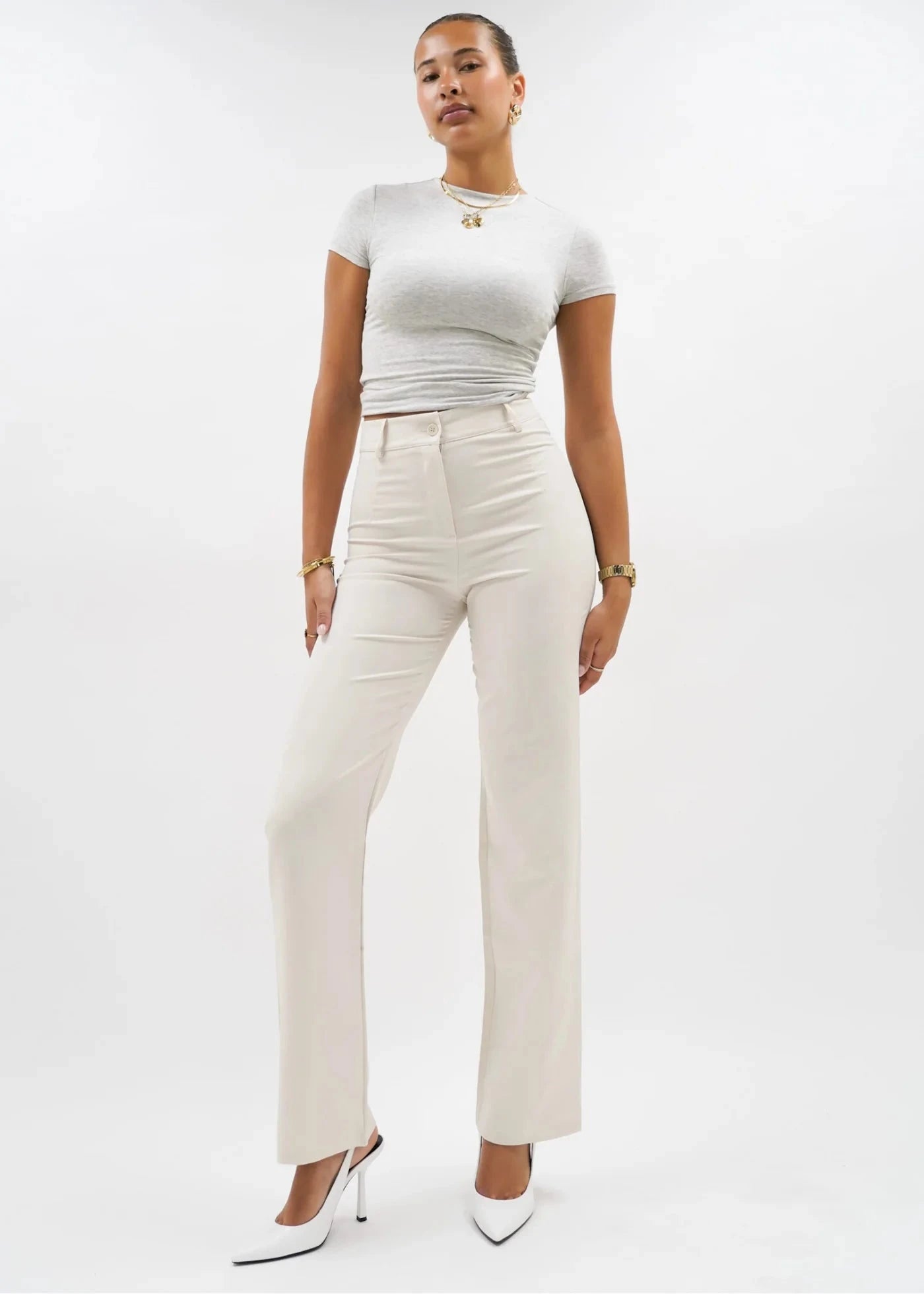 Straight Leg Pants Classic Alpha Aura