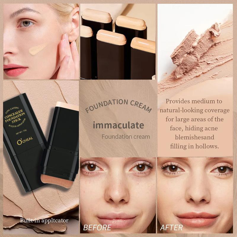 Dual-ended Eraser Foundation | Hides Acne, Highlighting and more