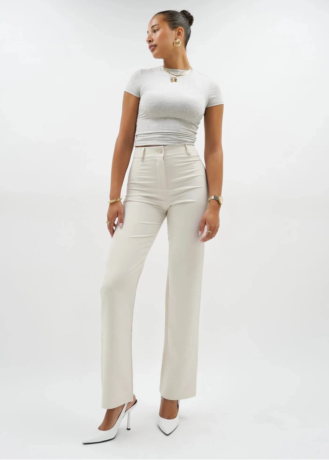 Straight Leg Pants Classic Alpha Aura