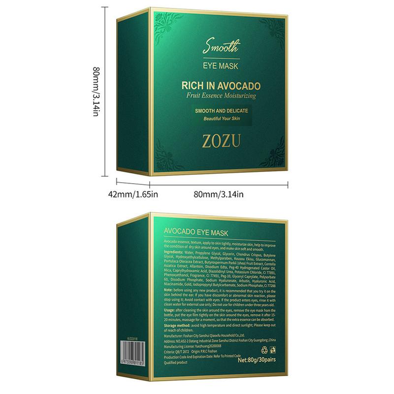 Avocado Moisturizing Collagen Eye bagMask
