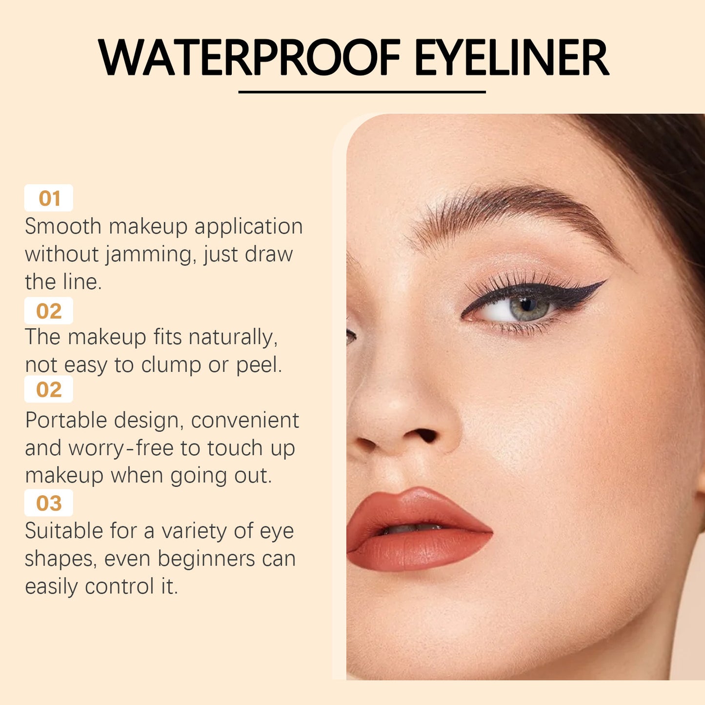 Waterproof Ultra-Pigmented Beachproof Eyeliner