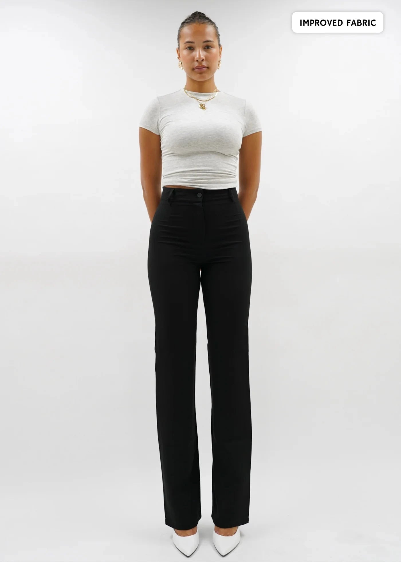 Straight Leg Pants Classic Alpha Aura