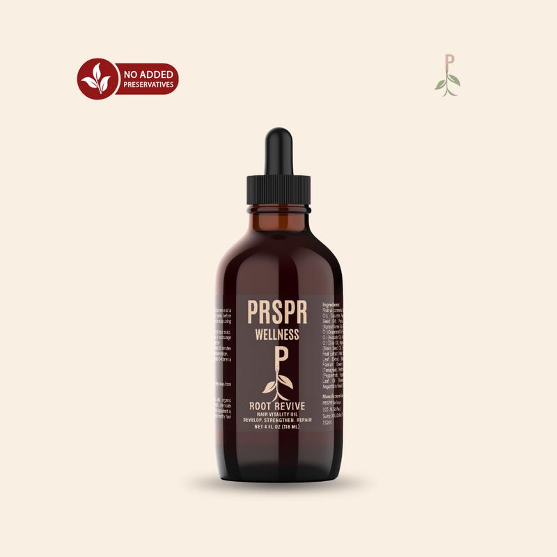Root Revive Organic Hair Growth Oil with Castor Oil