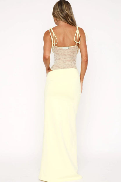 Compliment Me Maxi-jurk Citroen