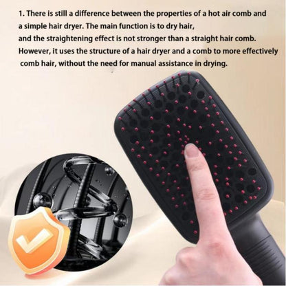 Multifunctional Hot Air Comb Automatic Hair Straightener