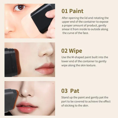 Dual-ended Eraser Foundation | Hides Acne, Highlighting and more