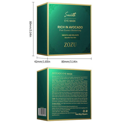 Avocado Moisturizing Collagen Eye bagMask