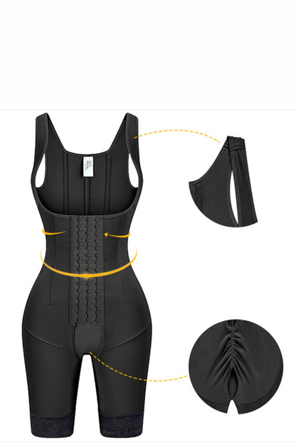 Full Body Shaper met knoopjes voor een billift
