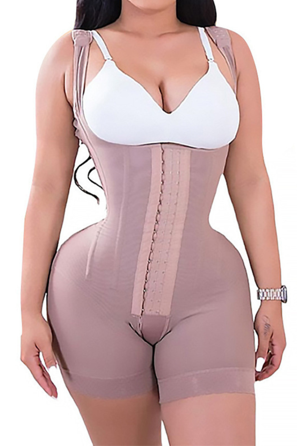 Full Body Shaper met knoopjes voor een billift