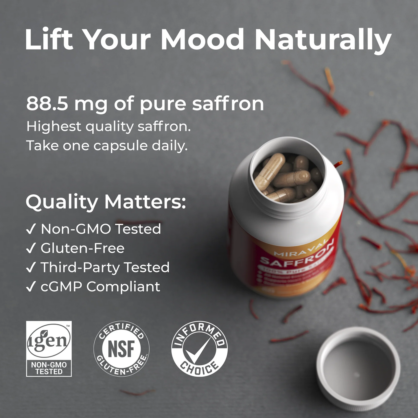 Organic Saffron Capsules