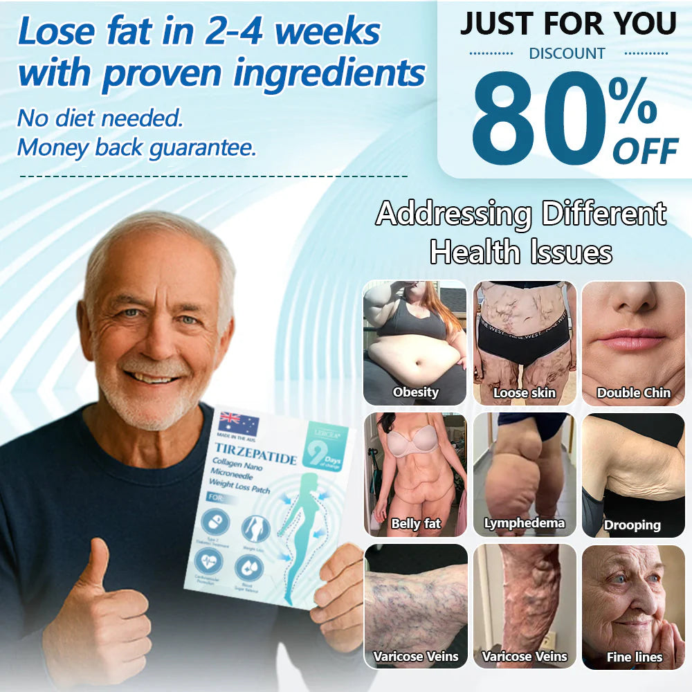 Tirzepatide & Collagen Nano Microneedle Weight Loss Patch